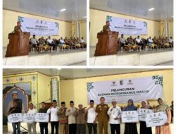 Badan Amil Zakat Nasional (Baznas) Kabupaten Pesawaran Menyalurkan Bantuan Microfinance Masjid (BMM)