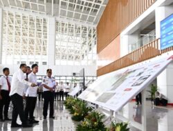 Menindaklanjuti Arahan Presiden Prabowo Wapres Gibran Rakabuming Meninjau Proyek Stasiun KCIC