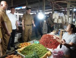 Penjabat Bupati Tulang Bawang Barat Bersama Tim TPID Lakukan Pemantauan Harga dan Ketersediaan Bahan Pokok