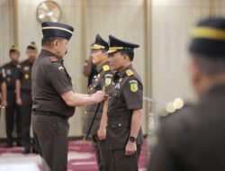 Pelantikan Jaksa Agung Muda Pengawasan dan Kepala Badan Pendidikan dan Pelatihan Kejaksaan RI