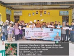 Pemerintahan Tiyuh Karta Raharja Menyalurkan Program Bantuan Langsung Tunai Dana Desa Tahun 2024