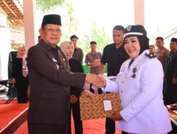 PJ Bupati Tulang Bawang Barat Melantik Rita Utari, S.KM., M.M Sebagai Pj Kepalo Tiyuh Karta Sari