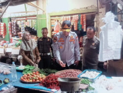 Tim Pengendali Inflasi Daerah  Kabupaten Lampung Timur Menggelar  Sidak di Pasar Sukadana