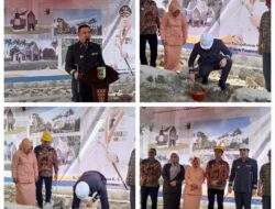 Bupati Hadiri Peletakan Batu Pertama Pembangunan Masjid Ash Shihhah RSUD Pesawaran