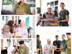Bupati Pesawaran meresmikan Masjid Herkiar yang terletak di Kompi Senapan A Batalyon 143/Tri Wira Eka Jaya, Gedong Tataan