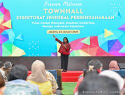 Sri Mulyani Menyampaikan Pesan Kepada Jajaran Direktorat Jenderal Perbendaharaan Dalam Mengelola Keuangan Negara
