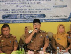 Tema “Penguatan Infrastruktur untuk Pembangunan yang Inklusif dan Berkelanjutan” Jadi Musrenbang Perdana Di Tahun 2025