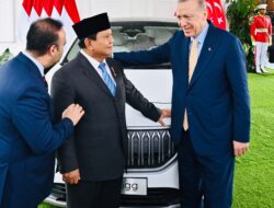 Presiden Erdoğan Serahkan Mobil Listrik Togg T10X kepada Presiden Prabowo Tanda Hadiah Persahabatan