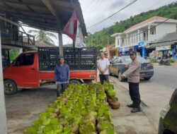Polsek Sumber Jaya Laksanakan Monitoring dan Patroli Dialogis Terkait Stok Gas Elpiji