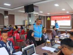 Verifikasi Berkas Calon Siswa (Casis) Penerimaan Anggota Polri 2025