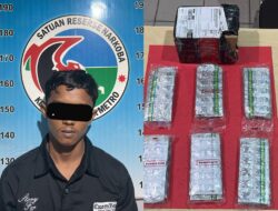 Satuan Reserse Narkoba Polres Metro Berhasil Amankan Pria Diduga Edarkan Obat Terlarang
