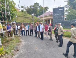 Polsek Sumber Jaya Laksanakan Pengamanan Pengukuran Sengketa Tanah