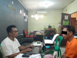 Serahkan Diri Ke Polisi : Pelaku Penikaman di SPBU Raja Basa Bandar Lampung