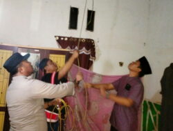 Polisi Olah TKP Peristiwa Diduga Bunuh Diri di Nuar Maju