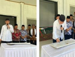 Bupati Pesawaran Resmikan Masjid Al Muttaqin di Kompleks Perkantoran Pemkab Pesawaran