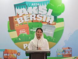 Wakil Menteri Perdagangan Dyah Roro Esti Pada Aksi Bersih Pasar dan Peresmian Gerakan Nasional Membersihkan Pasar Nusantara (Gernas Mapan)