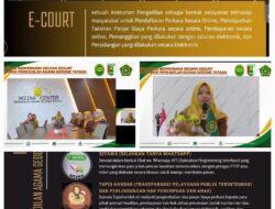 Pengadilan Agama (PA) Gedong Tataan Menggelar Sosialisasi E-Court dan Inovasi Layanan Berperkara