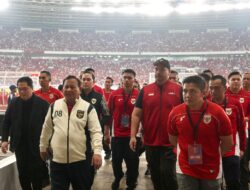 Menpora Dampingi Presiden Saksikan Kemenangan Timnas Indonesia Atas Bahrain di Stadion Utama Gelora Bung Karno