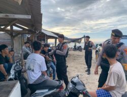 Polres Lampung Selatan Patroli Sambang di Berbagai Titik Rawan Jelang Berbuka Puasa