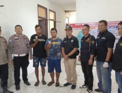Polres dan BNN Lampung Timur Bungur Gelar Tes Urin Bagi Pengendara Angkutan