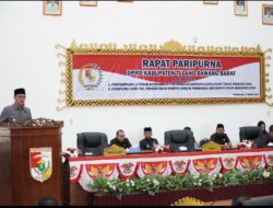 Bupati Tubaba Menyampaikan LKPJ Tahun Anggaran 2024 pada Rapat Paripurna DPRD