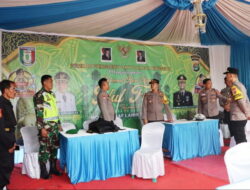 Wakapolres Pringsewu Pantau Pos Pelayanan Pelayanan Idul Fitri 1446 H di Rest Area Wates