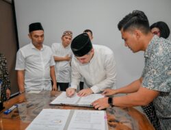 Komitmen Wujudkan Masyarakat Pesawaran yang Harmonis dan Kondusif, Bupati Teken Penandatanganan Nota Kesepahaman Bersama Forkopimda