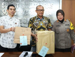 Konferensi Pers : Pelimpahan Berkas Penanganan Perkara Tindak Pidana yang Terjadi di Way Kanan