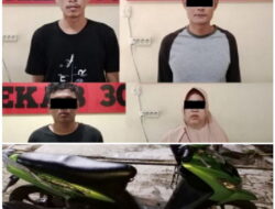 Polisi Amankan Empat Pelaku Baru, Hasil Pengembangan Dari Dua Orang Yang Terjaring Razia membawa kunci Letter T