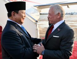 Presiden Prabowo Dijadwalkan Bertemu Raja Abdullah II di Istana Al-Husseiniya, Kunjungan ini Mempererat Hubungan Bilateral Antara Kedua Negara