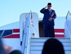 Presiden Prabowo Bertolak Menuju Mesir