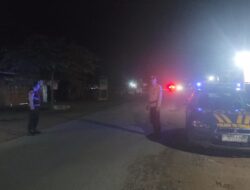 Polsek Tulang Bawang Tengah Gelar Patroli Rawan Pagi di Perbatasan Wilayah