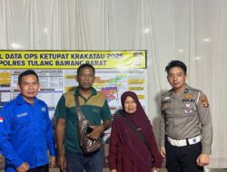 Ibu Tertinggal di Rest Area KM 215 B Tol Trans Sumatera, Polisi Temukan dan Kembalikan kepada pihak keluarga
