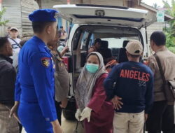 Polres Tanggamus dan Polsek Limau Identifikasi Korban Tenggelam
