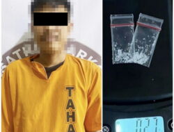 “Gasak Narkoba” Polres Tulang Bawang Tangkap Laki-Laki Asal Lampung Tengah