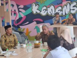 Wujudkan Sekolah Rakyat di Lampung Barat, Bupati Parosil Mabsus Melakukan Kunjungan Ke Kemensos