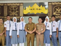 Bupati Lampung Barat Lepas 6 Calon Paskibraka Tingkat Provinsi dan Nasional