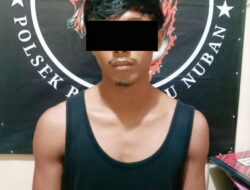 Tekab 308 Presisi Polsek Bumi Ratu Nuban Ungkap Kasus Curat, Pelaku Diamankan di Minimarket Usai Curi Motor Warga
