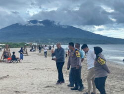 Liburan Lebaran 2025, Polisi Pantau Keamanan di Wisata di Pesisir Pantai Kalianda