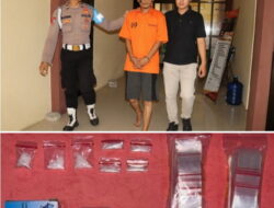 7 Paket Siap Edar Diamankan Polisi, Seorang Pria di Pringsewu Ditangkap karena Edarkan Sabu