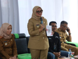 Bupati Ela Launching QRIS 9 Pasar Daerah Kab Lamtim, Guna Memudahkan Masyarakat