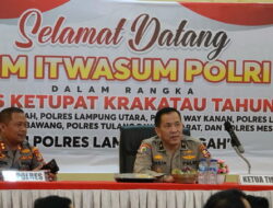 Kapolres Lampung Tengah Terima Tim Pengawas Operasi Ketupat 2025 dari Itwasum Polri