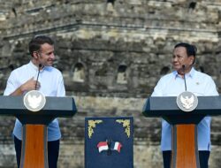 Presiden Prabowo dan Presiden Emmanuel Macron Mengunjungi Candi Borobudur, Luncurkan Kemitraan Strategis Kebudayaan Indonesia–Prancis