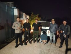 Polsek Batanghari Berhasil Amankan Seorang Pria, Diduga Melakukan Pencurian Sepeda Motor