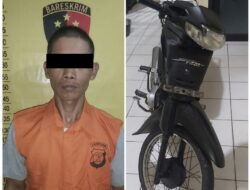 Curi motor di 4 Lokasi Berbeda, Pelaku Pencurian Berhasil Di Tangkap Polsek Palas