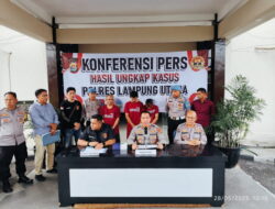 Jajaran Polres Lampung Utara Berhasil Mengungkap Kasus 3C