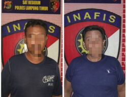 Tim Satuan Reskrim Polres Lampung Timur Gerebek Arena Diduga Menjadi Lokasi Perjudian Sabung Ayam dan Dadu Koprok