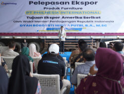 Wamen Perdagangan Melepas Ekspor Produk Furniture ke Amerika Serikat