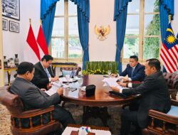 Presiden Prabowo Gelar Rapat terbatas Bersama Para Menteri : Gagas Langkah Taktis Jaga Ekonomi dan Perkuat Posisi RI di AS