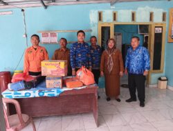 Pemkab Pesawaran Melalui BPBD Salurkan Bantuan kepada Korban Kebakaran Rumah di Way Ratai